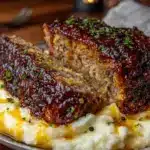 classic meatloaf with brown sugar glaze - featured image
