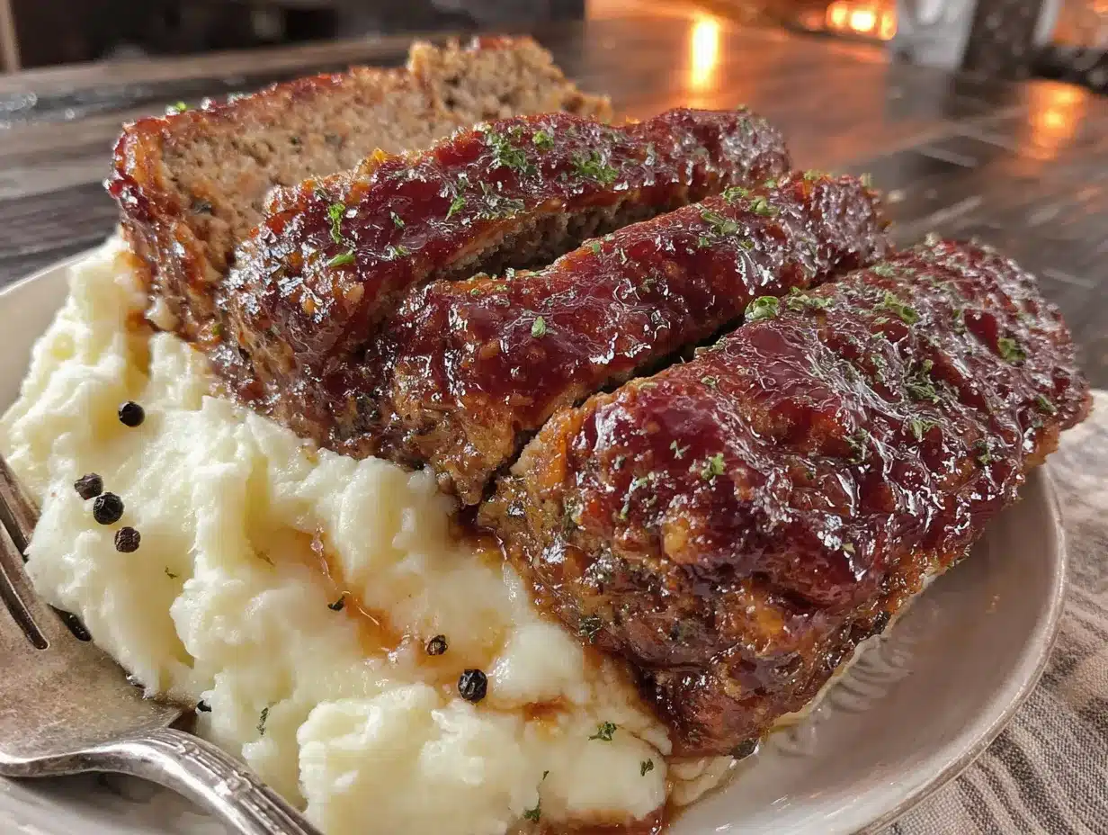 classic meatloaf with brown sugar glaze preparation steps