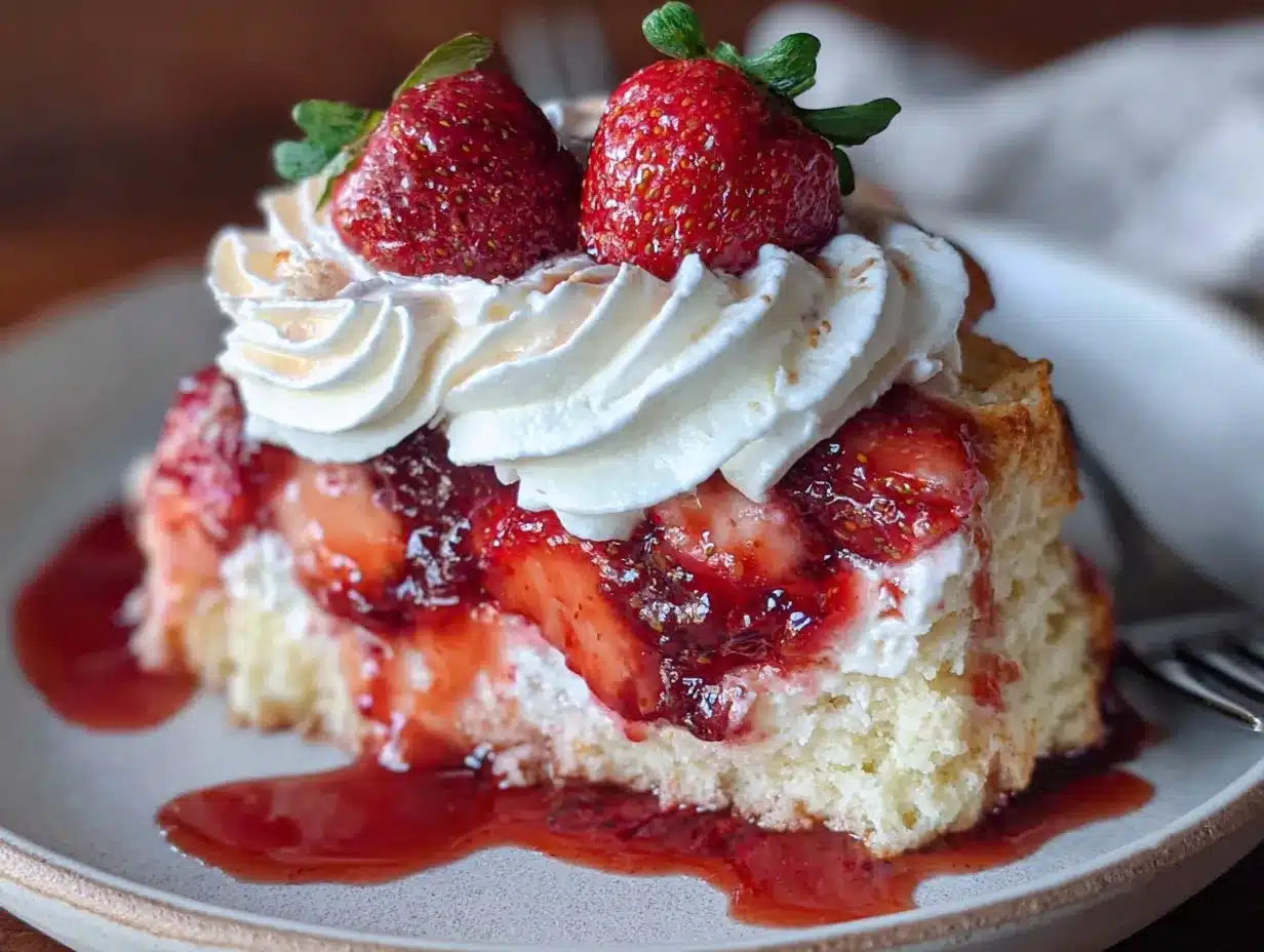 classic strawberry shortcake preparation steps