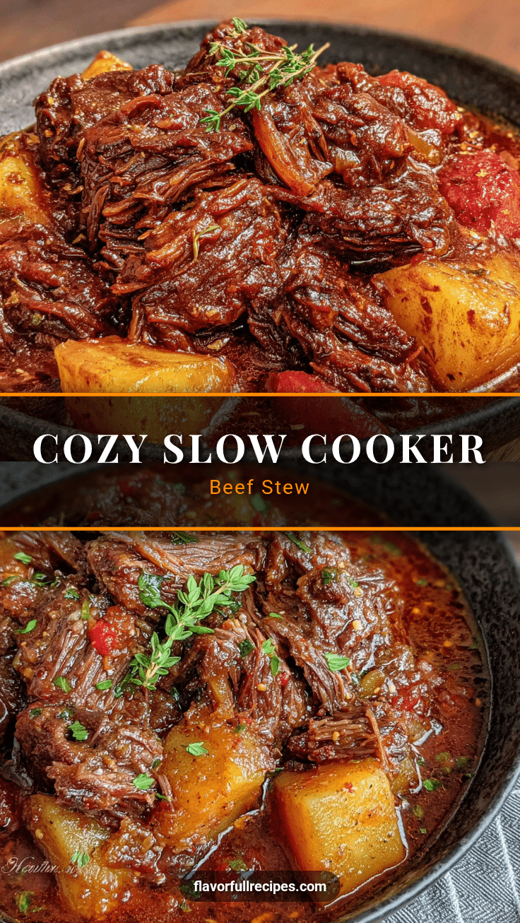 cozy slow cooker beef stew with root vegetables recipe