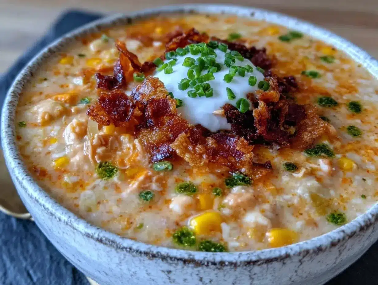 creamy crockpot white chicken chili with cream cheese preparation steps