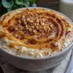 creamy high-protein peanut butter overnight oats - featured image