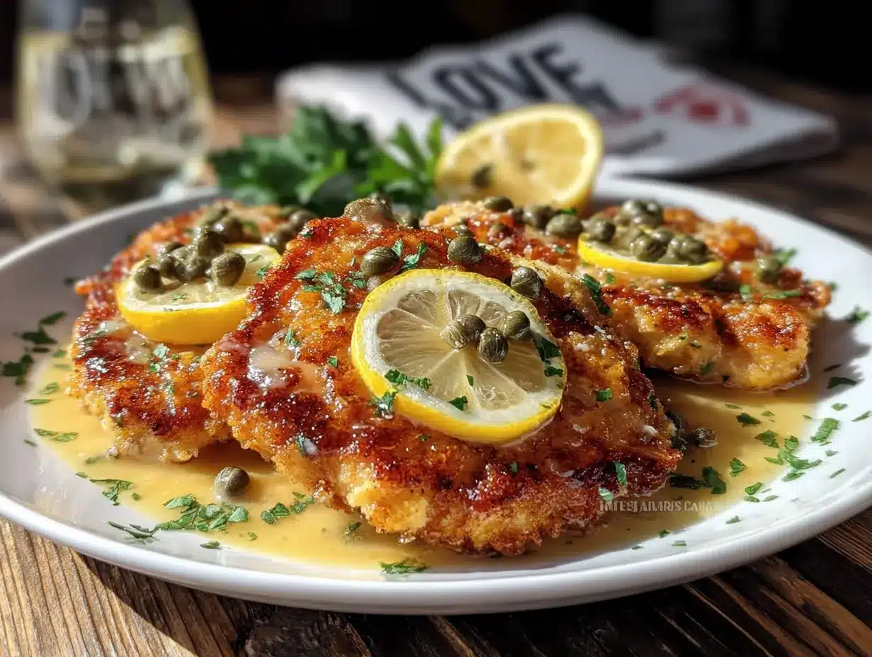 creamy lemon chicken piccata preparation steps