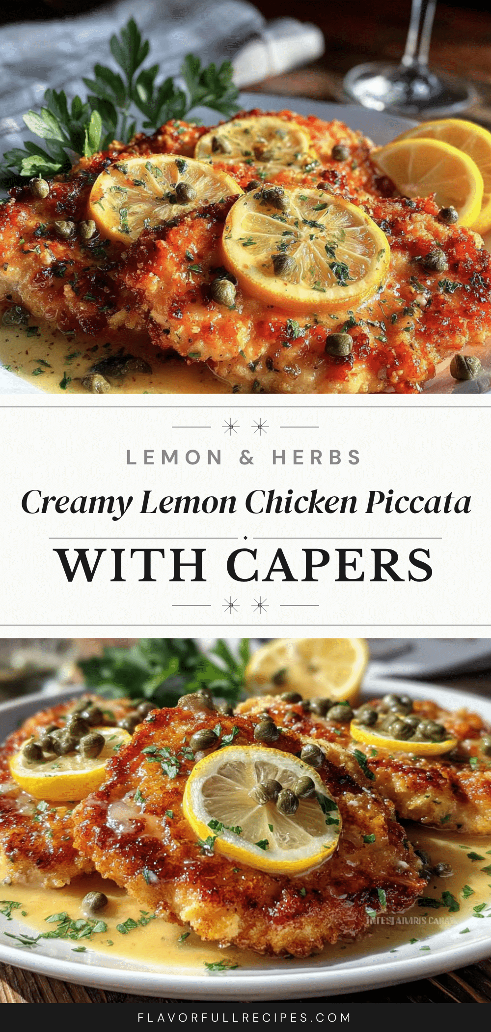 creamy lemon chicken piccata recipe