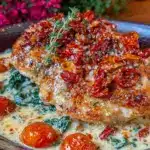 creamy marry me chicken with sun-dried tomatoes - featured image