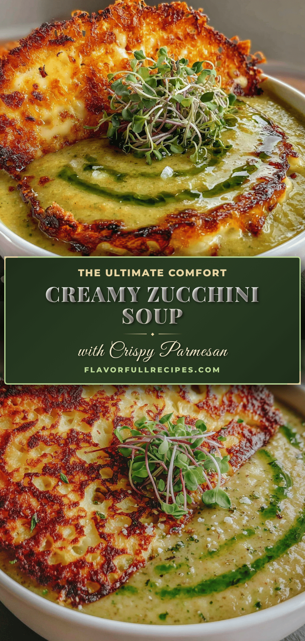 creamy zucchini soup recipe