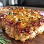 Crispy Air Fryer Parmesan Crusted Pork Chops - featured image