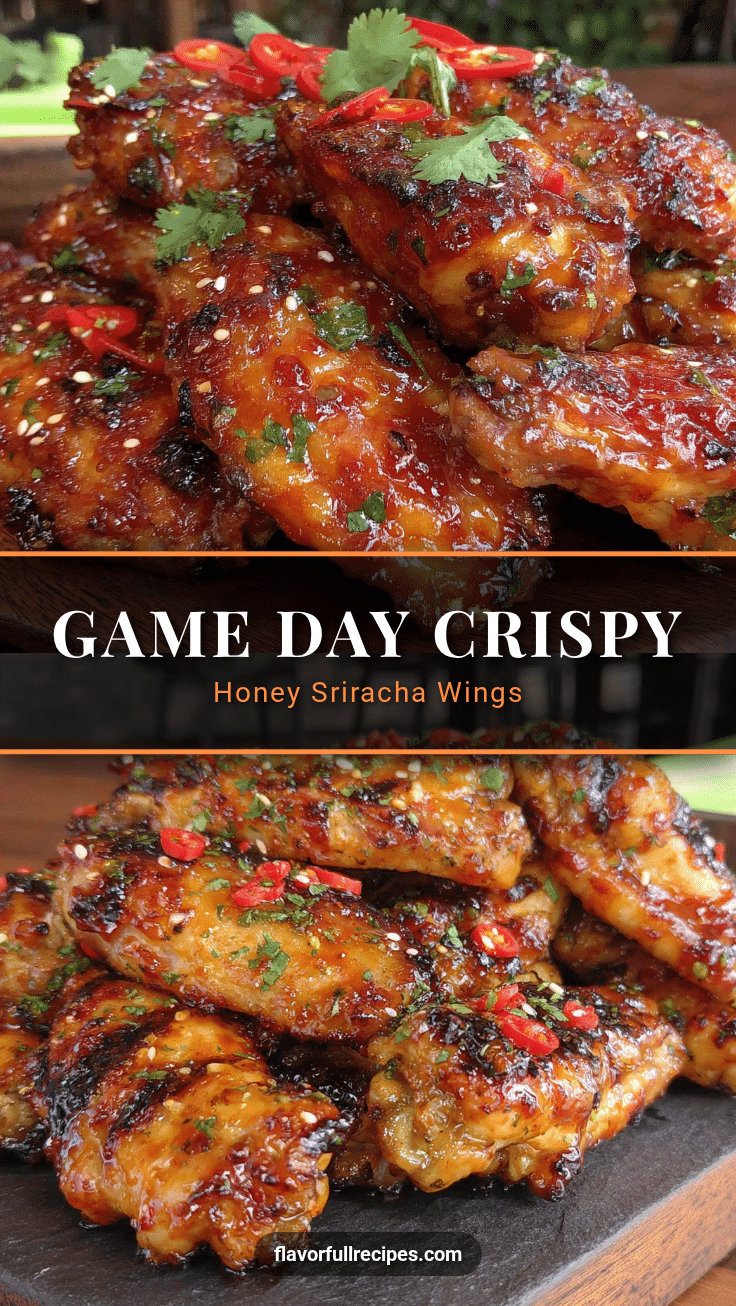 crispy honey sriracha chicken wings recipe