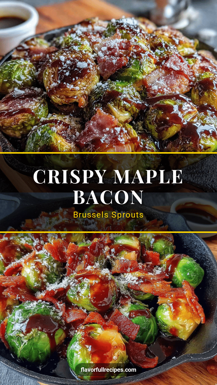 crispy maple bacon brussels sprouts recipe