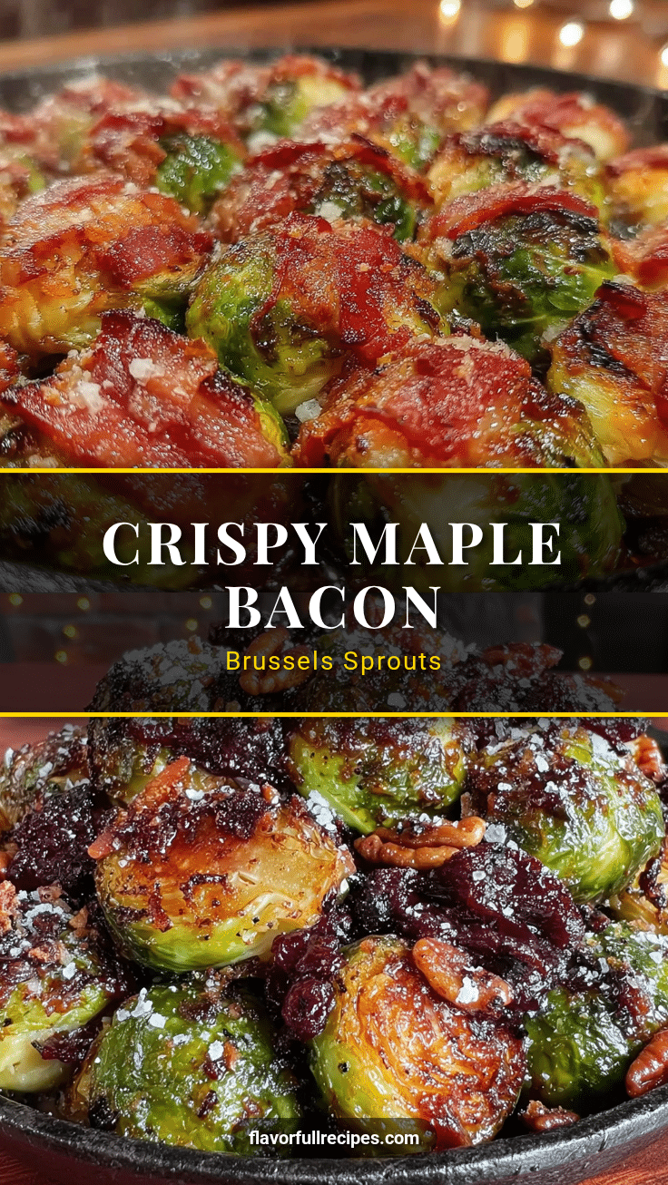 crispy maple bacon brussels sprouts recipe