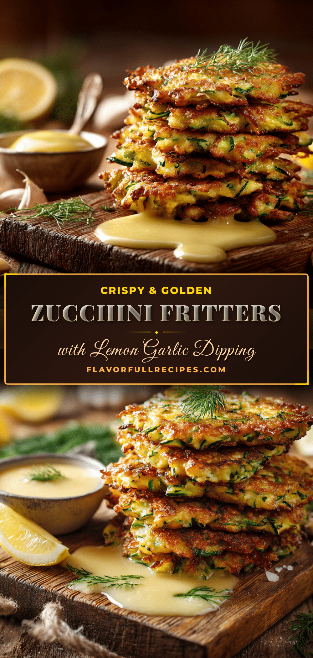 crispy zucchini fritters recipe