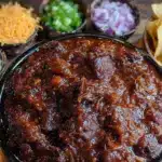 crockpot chili bar for halloween - featured image