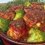 crockpot honey garlic chicken - featured image