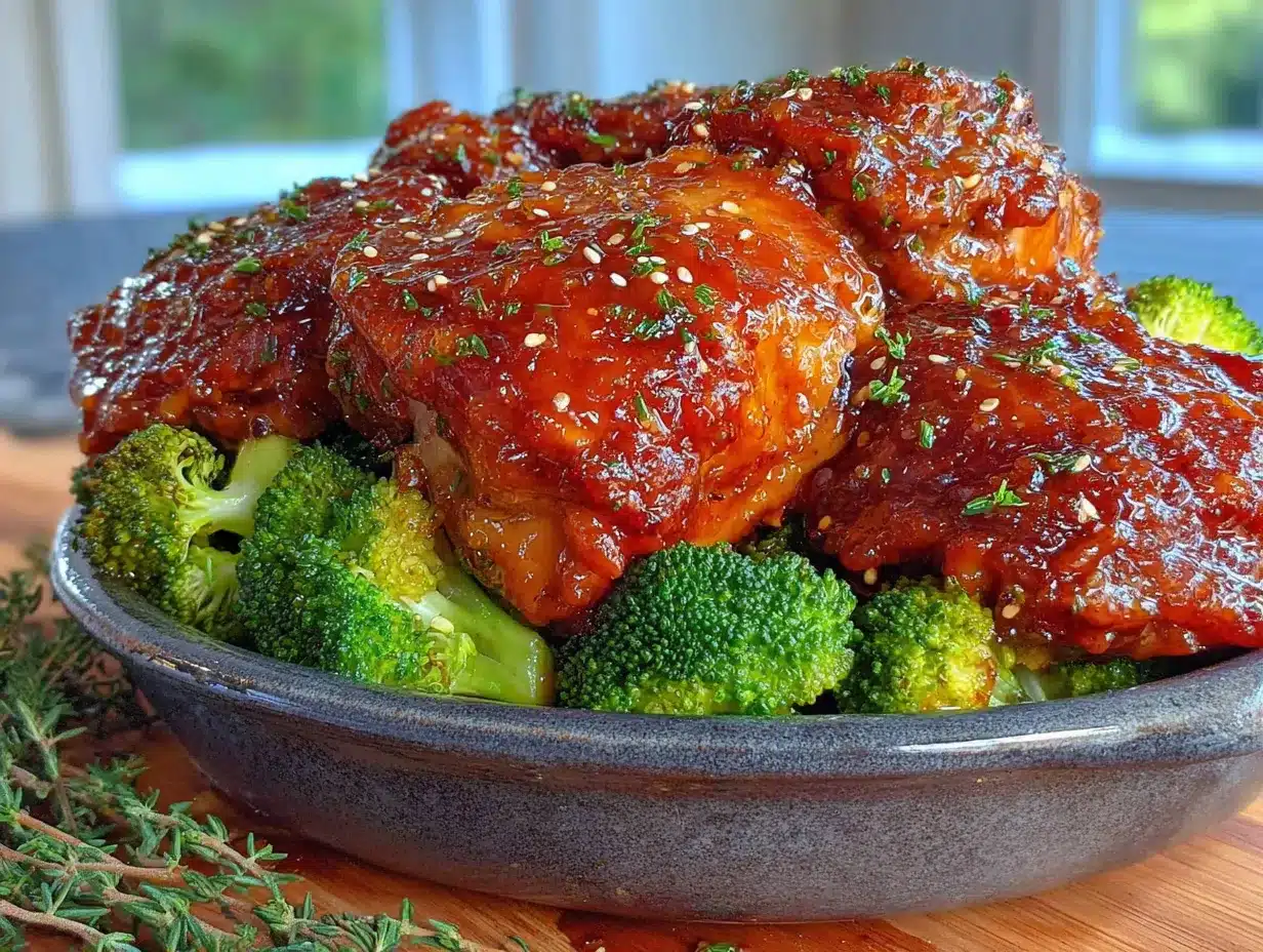 crockpot honey garlic chicken preparation steps
