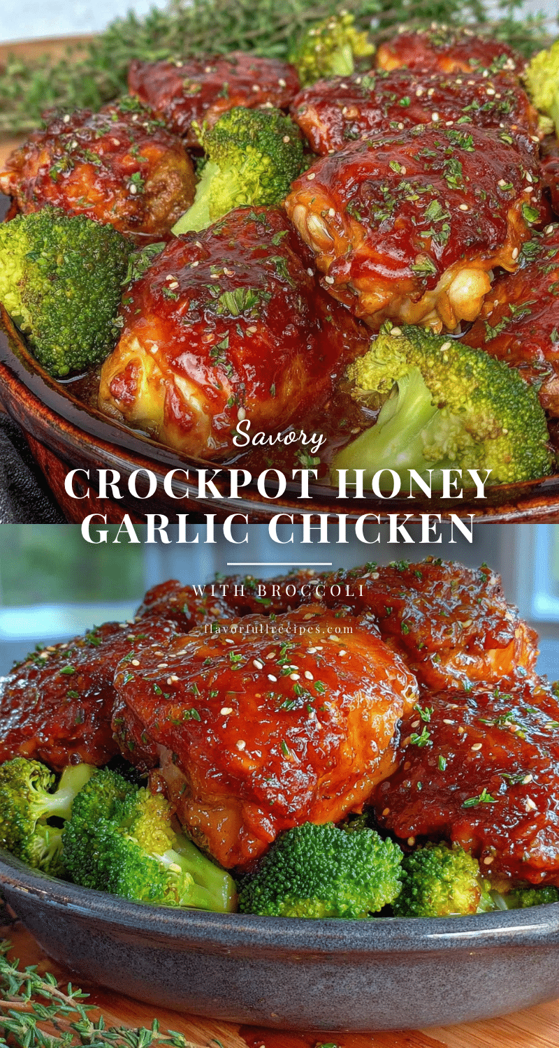 crockpot honey garlic chicken recipe