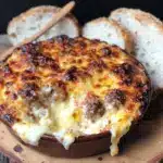 crockpot meatball sub dip - featured image
