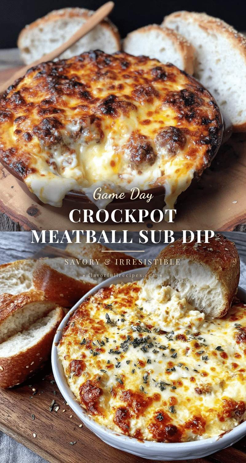 crockpot meatball sub dip recipe