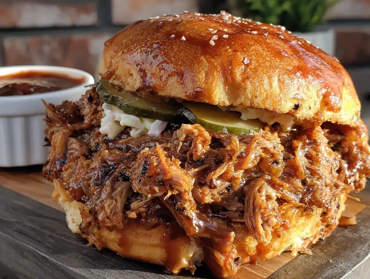 crockpot pulled pork sliders preparation steps