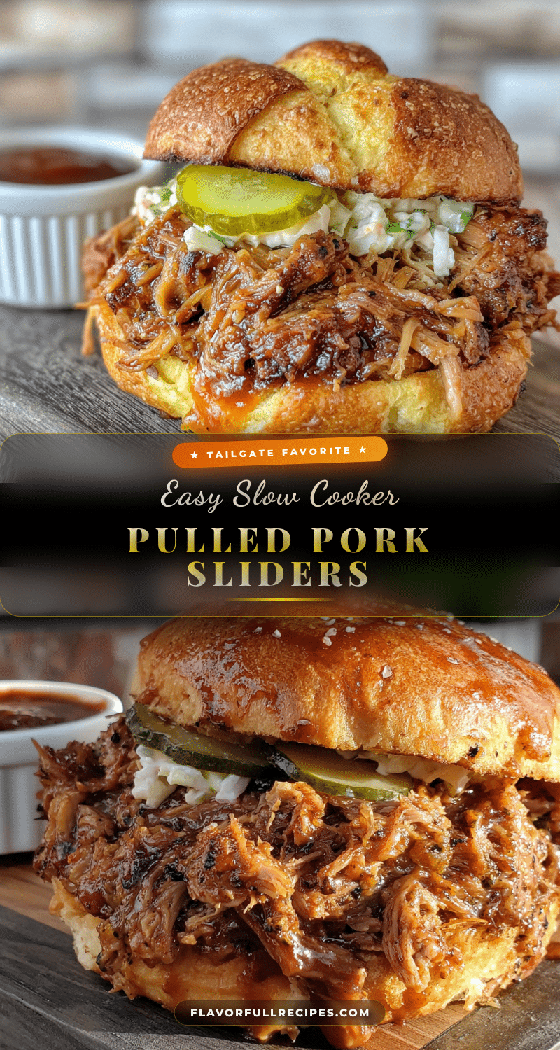 crockpot pulled pork sliders recipe