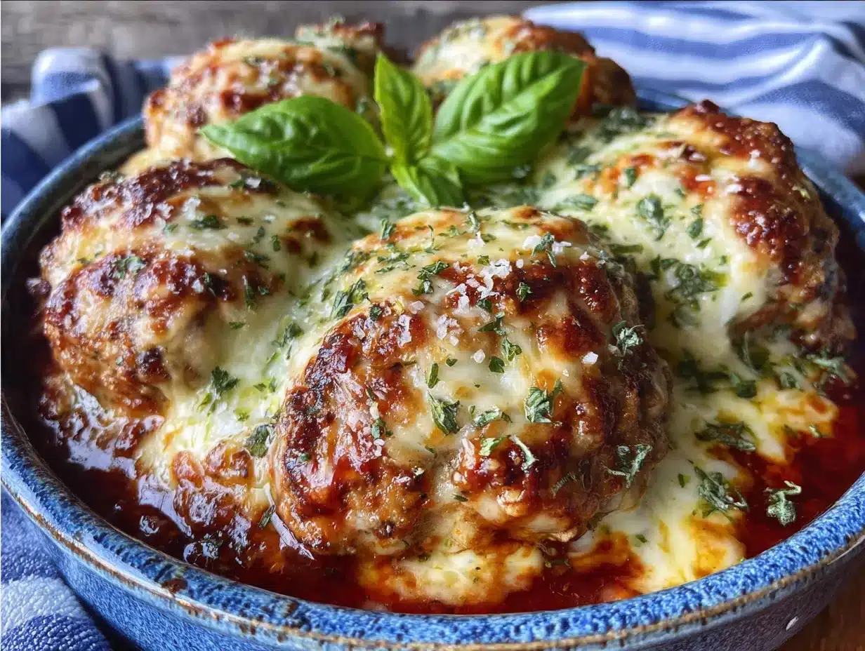 Easy Cheesy Baked Chicken Parmesan Casserole preparation steps