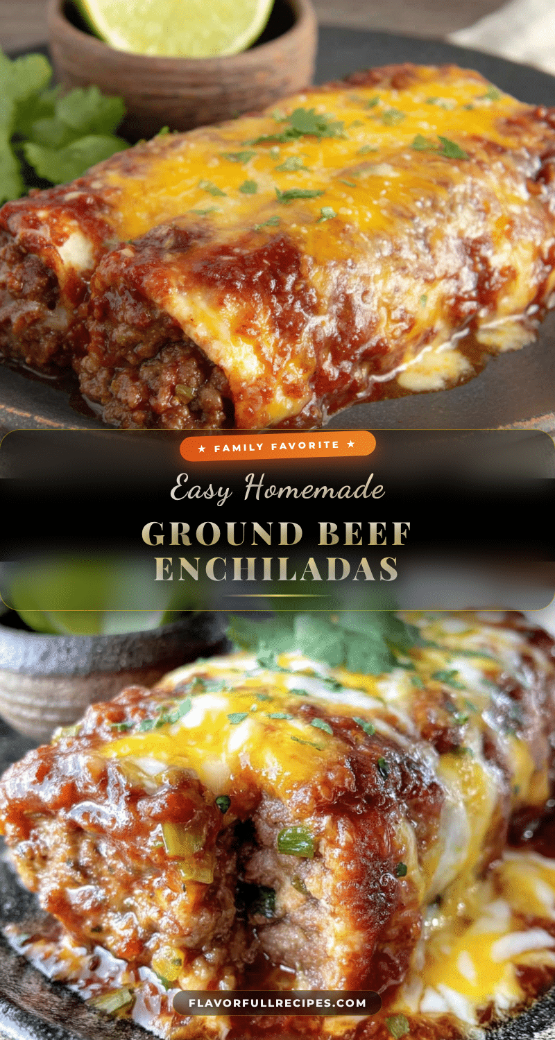 easy ground beef enchiladas recipe
