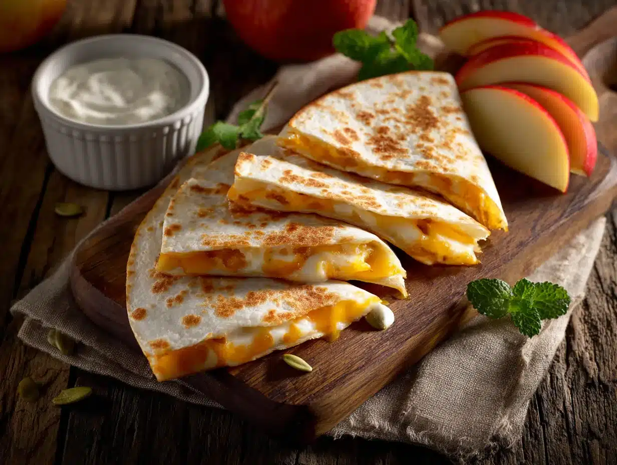 Easy Kindergarten Lunch Box Cheese Quesadilla Wedges preparation steps