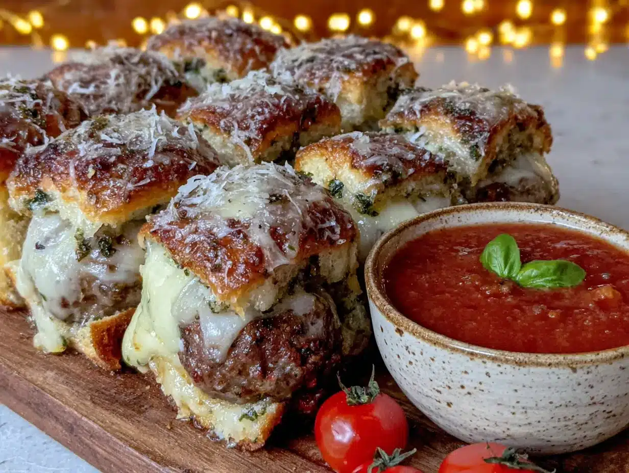 easy mummy meatball sliders preparation steps