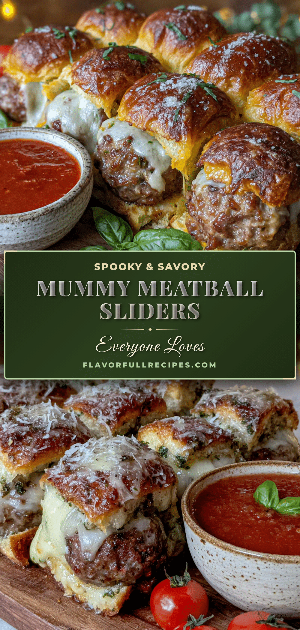 easy mummy meatball sliders recipe