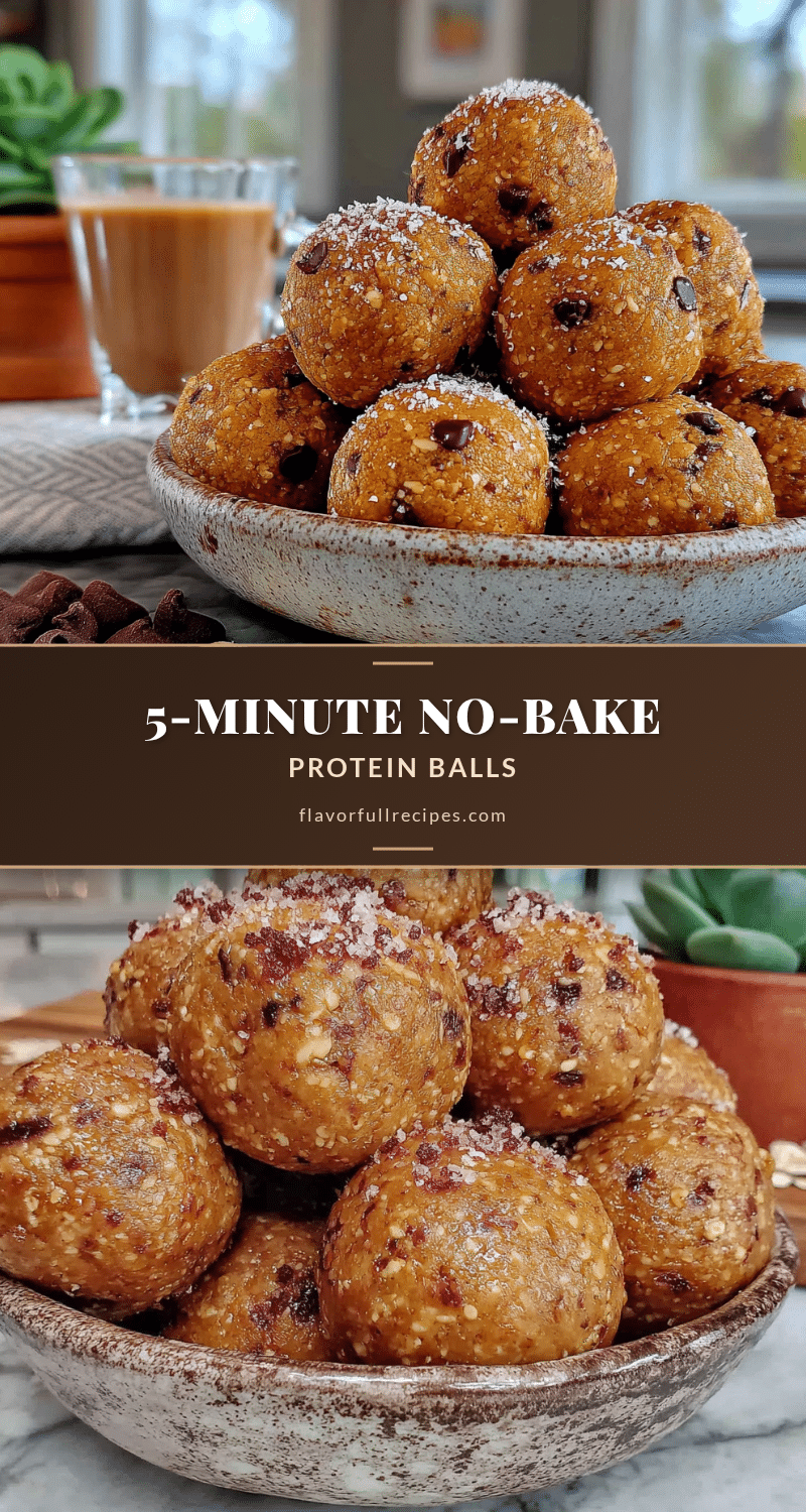 easy no-bake peanut butter protein balls recipe