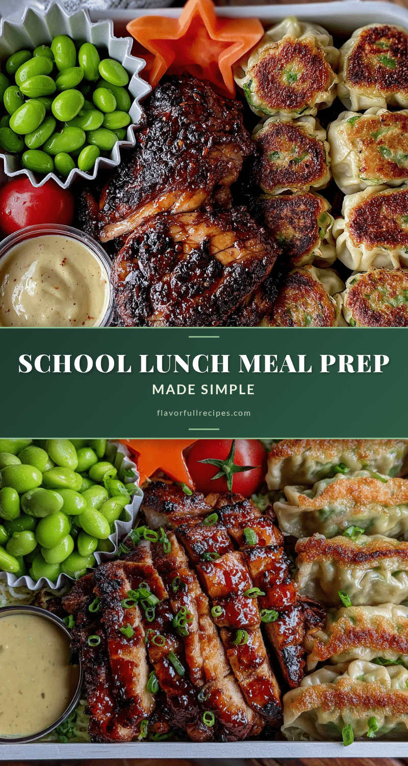 easy school lunch meal prep recipe