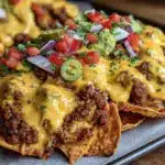 easy sheet pan nachos - featured image
