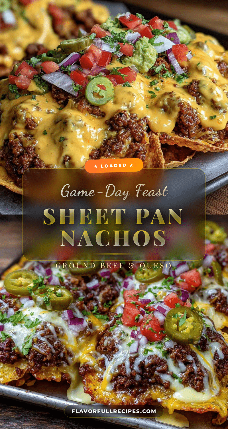 easy sheet pan nachos recipe