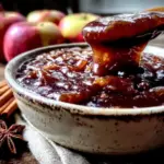 easy slow cooker apple butter no peeling - featured image