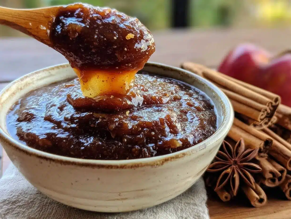 easy slow cooker apple butter no peeling preparation steps
