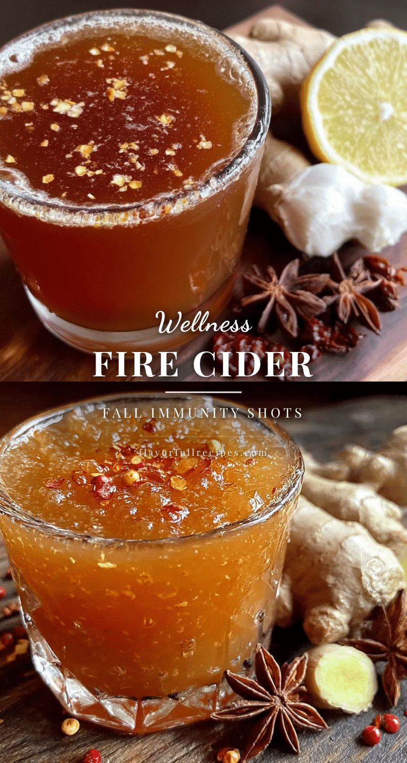 fire cider immunity shots recipe