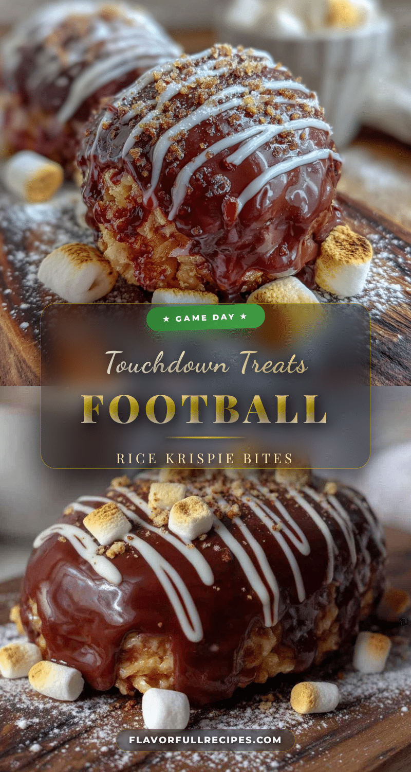 football rice krispie treats recipe