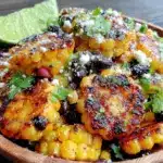 grilled corn black bean tailgate salad - featured image