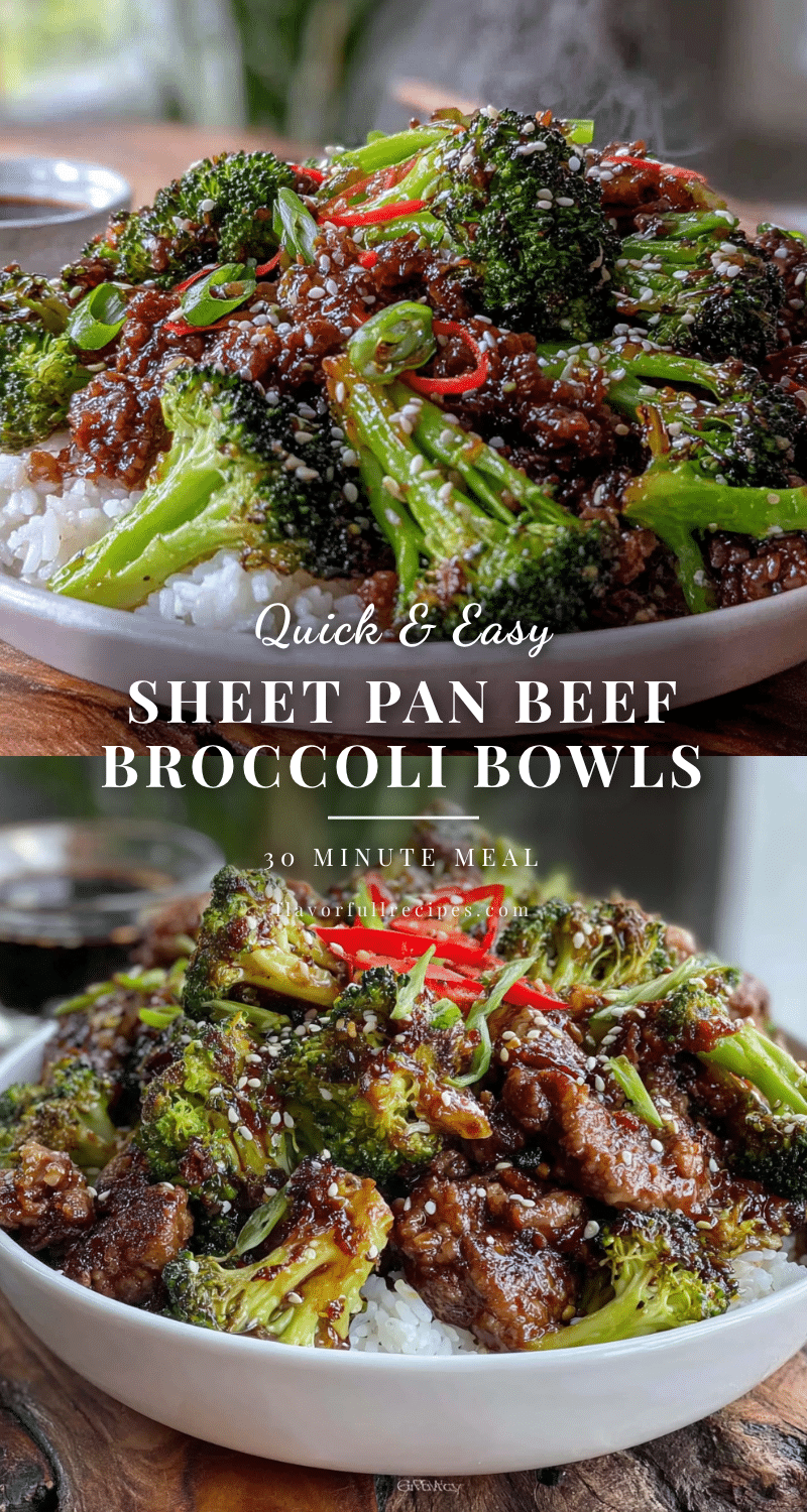 ground beef and broccoli bowls recipe