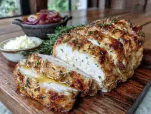 herb butter roasted turkey breast for two - featured image