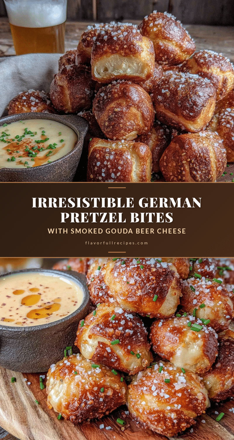homemade German soft pretzel bites recipe