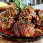 homemade meatballs recipe - featured image