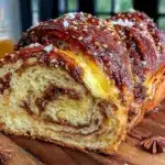 honey apple challah - featured image