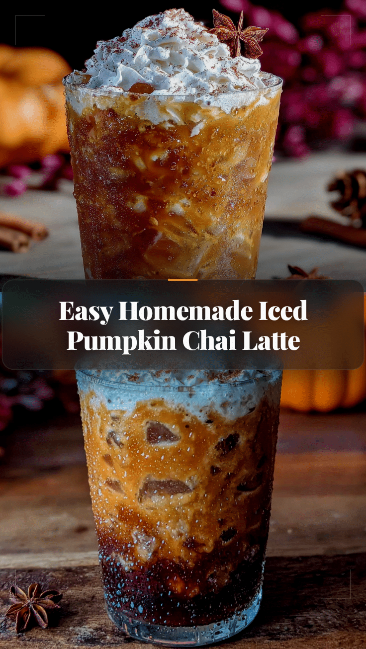 iced pumpkin chai latte recipe