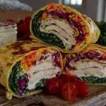 make-ahead school lunch wraps - featured image