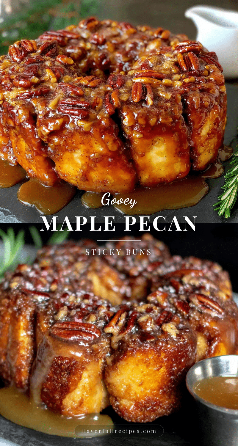 maple pecan sticky buns recipe