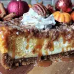 maple pumpkin cheesecake - featured image