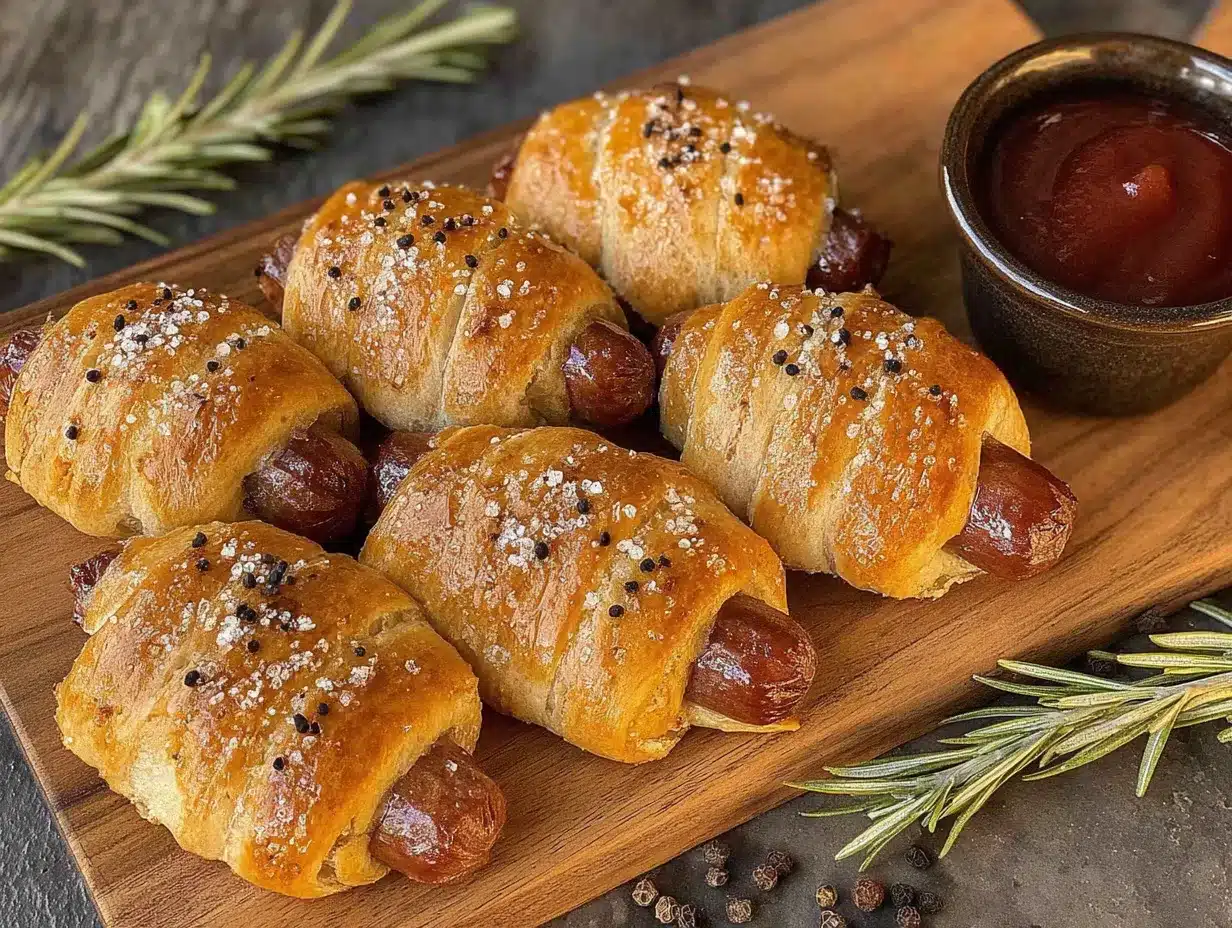 mummy hot dogs preparation steps