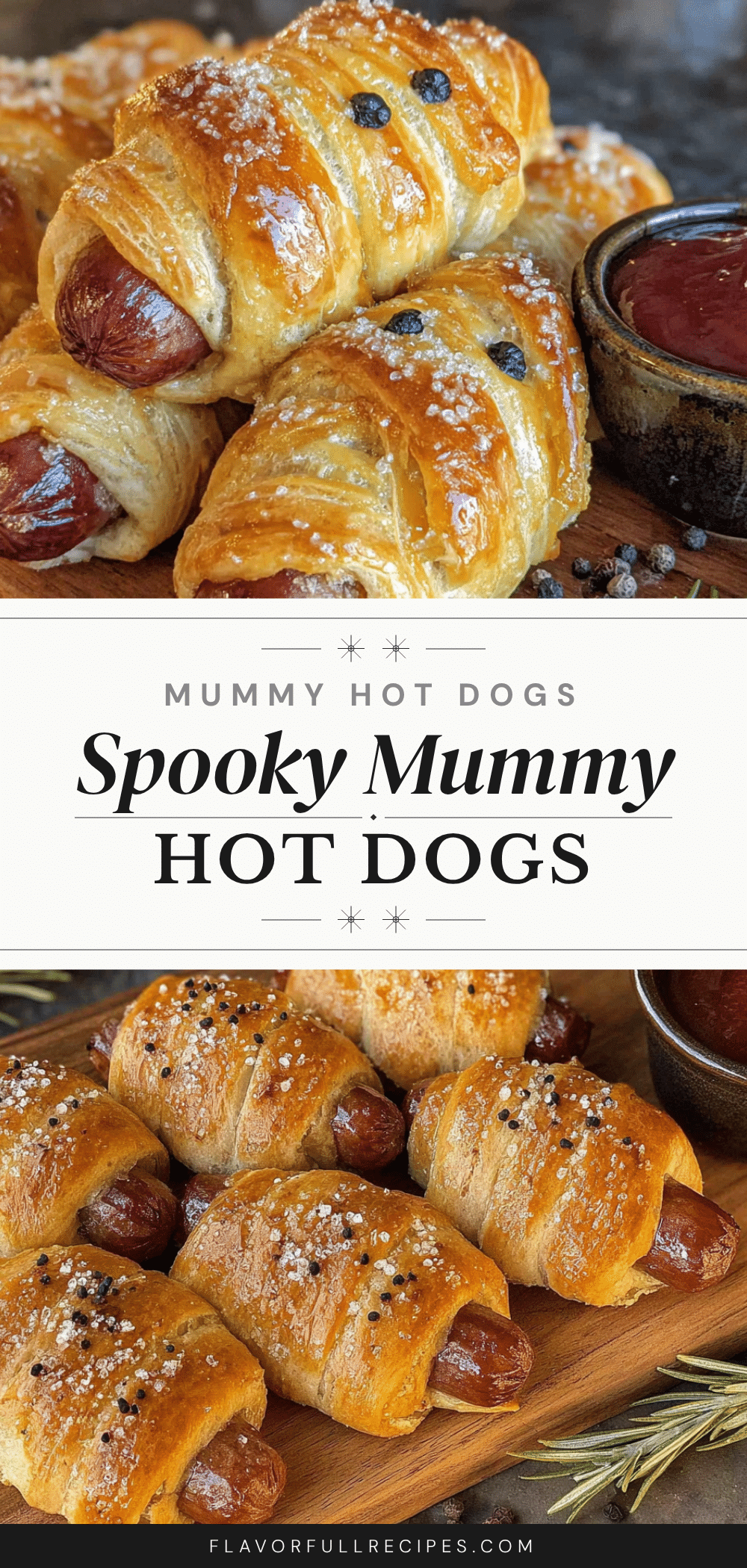 mummy hot dogs recipe