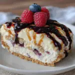 no-bake berry icebox cake - featured image