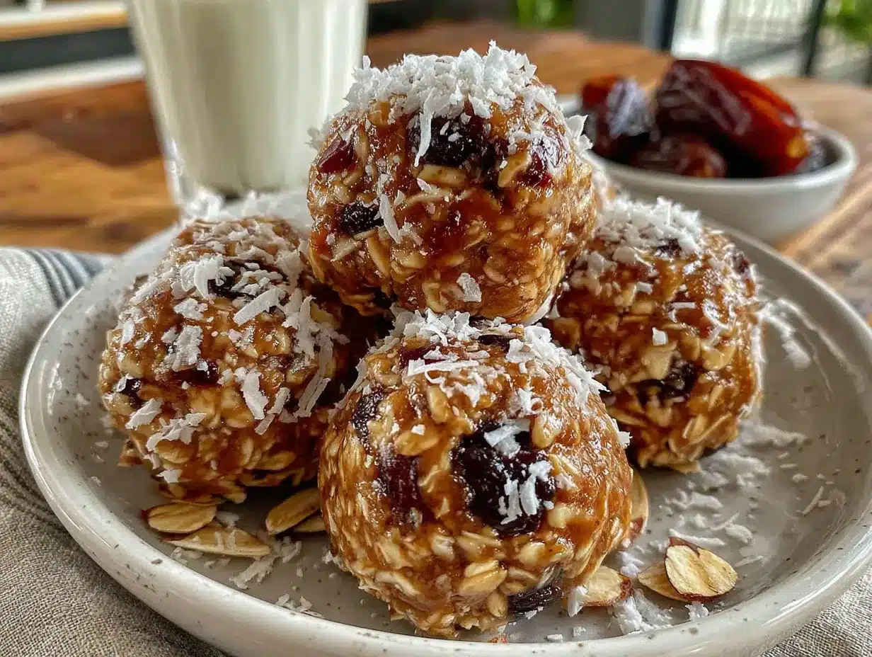 No-Bake Protein Energy Bites for After School preparation steps
